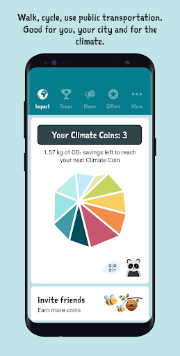 Android application Klima-Taler screenshort