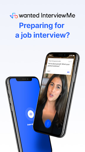 Android application Interview Me screenshort