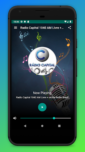 Android application Radio Capital 1040 AM SP App screenshort