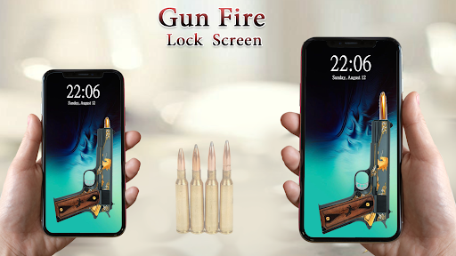 Pistol Shooting Lock Screen Screen 3