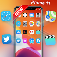 ILauncher Phone 11 Max Pro OS 13 Theme Wallpaper