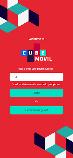 Android application MyCubeMovil screenshort