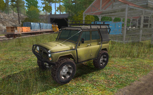 4×4 SUVs in the backwoods For PC installation