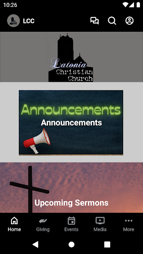Android application Latonia Christian Church screenshort
