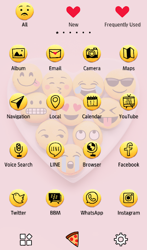 Emotional Macarons Theme Screen 3