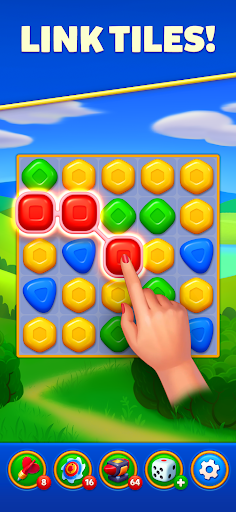 Android application Tile Match - Color Link Puzzle screenshort