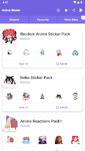 +1000 Anime Stickers WASticker