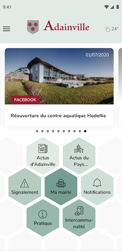 Android application Adainville screenshort