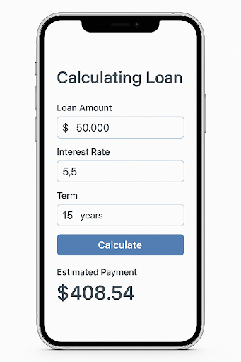 Vista previa de la aplicación
