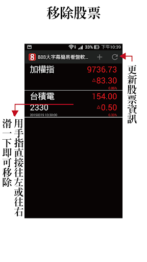 股市888 - 大字幕行動股市看盤app Screen 3