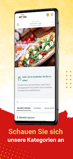 Aroma Pizza Villach Screen 3