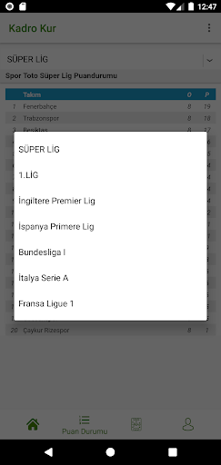 Halı Saha Kadro Kur Screen 3