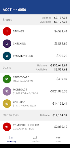 Police Credit Union Screen 2