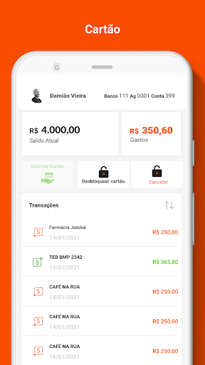Estruturart Bank Screen 2