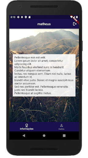 Fingerprint APS Screen 3