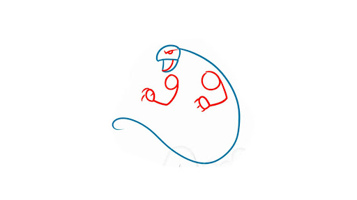 How to draw Godzilla