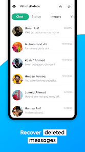 WhatsDelete Recover WA Message  screenshots 4