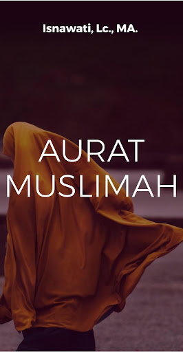 Android application Aurat Wanita Muslimah screenshort