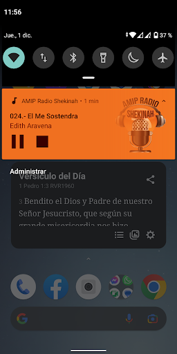 Android application AMIP Radio Shekinah screenshort