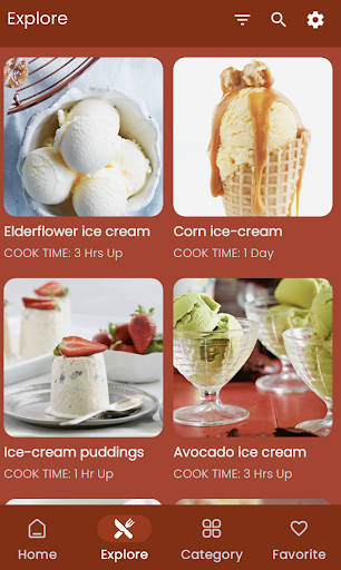 Homemade Ice Creamery Recipes Screen 3