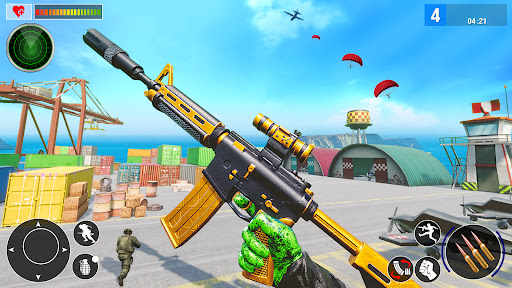 FPS Commando Gun Games offline Screen 2
