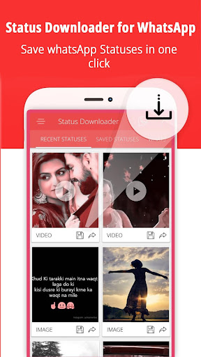 Android application Status Saver screenshort