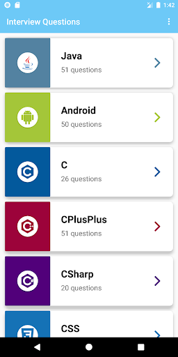 Android application Programming Interview Question screenshort