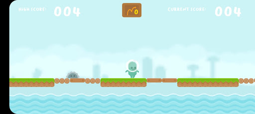 Android application Alien Runners screenshort