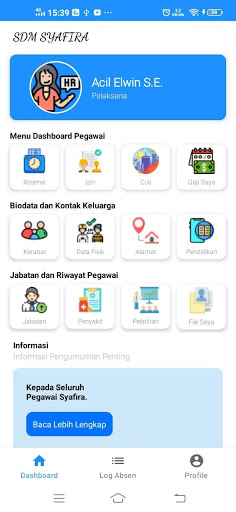 SDM Syafira Screen 3