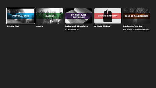 Screenshot of New Apostolic Church USA