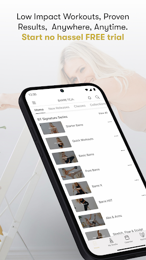 Android application Barre Teja screenshort