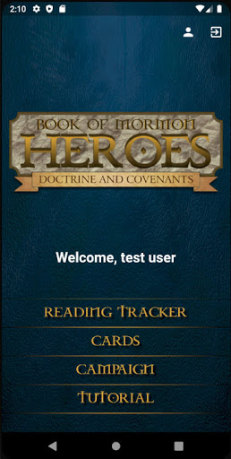Android application Book of Mormon Heroes: D&C screenshort