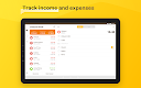 screenshot of Checkbook - Account Tracker