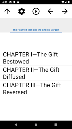 Android application Book, The Haunted Man and... screenshort