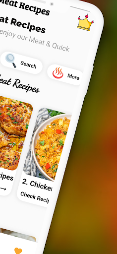 Screenshot of Meat Food Recipes - Offline