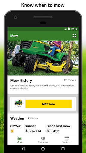 Screenshot of MowerPlus