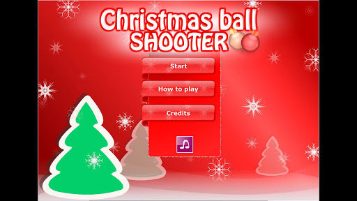 Android application Christmas Ball Shooter screenshort