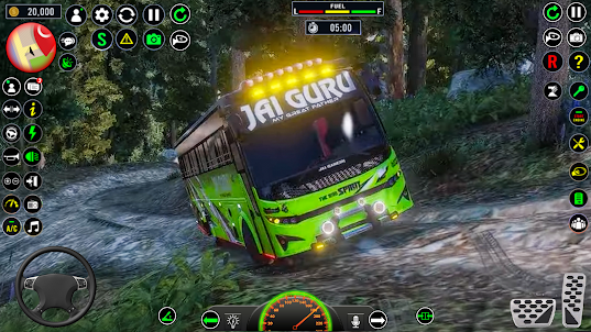 City Bus Game: Bus Parking 3D