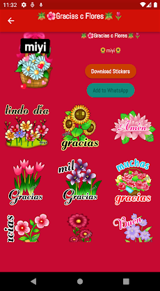 Flores Amarillas Stickersのおすすめ画像5