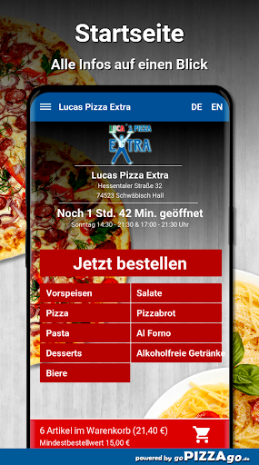 Lucas Pizza Extra Schwäbisch H Screen 2