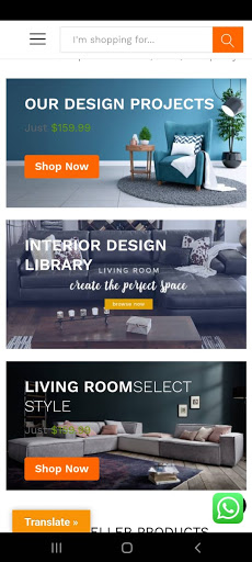 Galaxy Furniture Screen 2