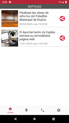 Ayuntamiento de Esplús Screen 2