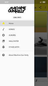 Captura de Pantalla 1 Machine Gun Kelly Lyrics android