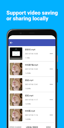 Video speed:Slow & Fast Motion Screen 3