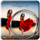 Miss u Photo Frame icon