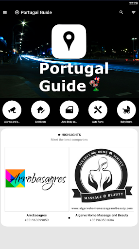 Portugal Guide Screen 2