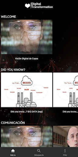Android application CEPSA DIGITAL screenshort
