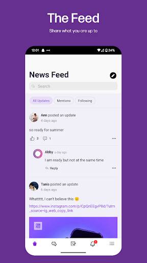 Android application KoilSocial™ screenshort