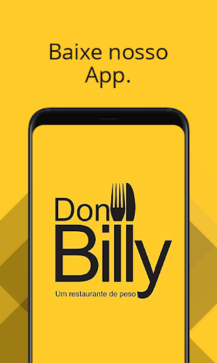 Android application Restaurante Don Billy screenshort