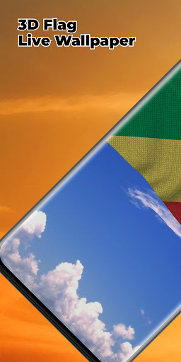 Android application Congo Flag Live Wallpaper screenshort